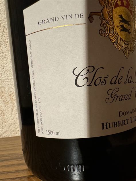 Domaine Hubert Lignier Clos De La Roche Grand Cru Magnum