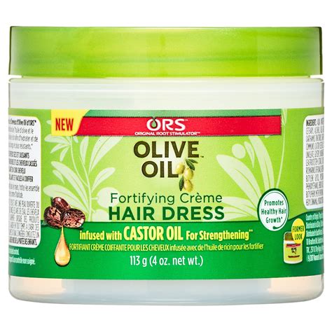 Ors Olive Oil Fortifying Crème Hair Dress 4oz For All Hair Types