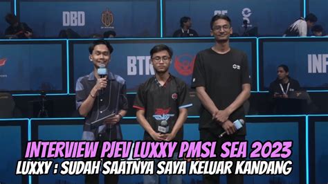 Interview Pjev Luxxy Pmsl Sea Luxxy Sudah Saatnya Saya Keluar