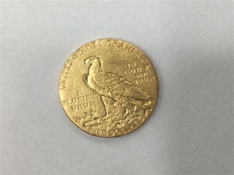 Usa Dollari Testa Indiana Mezza Aquila Moneta D Oro Ebay