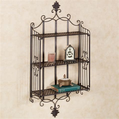 Decorative Metal Wall Shelf Me Home Us