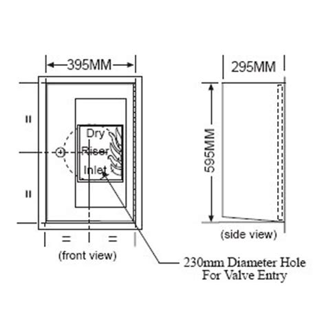 Dry Riser Cabinet Height