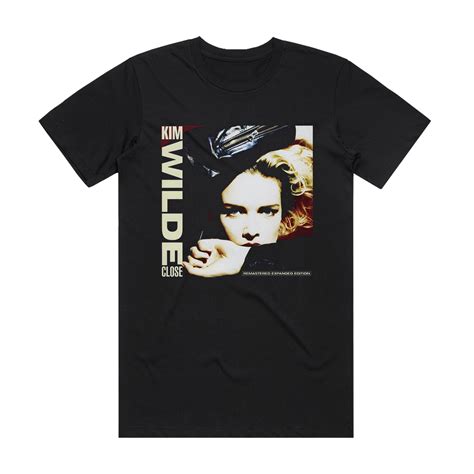 Kim Wilde Close 2 Album Cover T-Shirt Black – ALBUM COVER T-SHIRTS