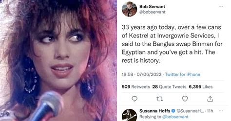 The Poke On Twitter Susanna Hoffs Reply To How Walk Like An