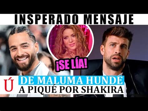 TE QUIERO Maluma SE DECLARA a Shakira y CALLA LA BOCA a Piqué tras su