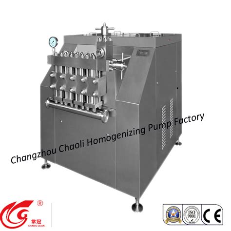 Large Stainless Steel Dairy Ice Cream Homogenizer China