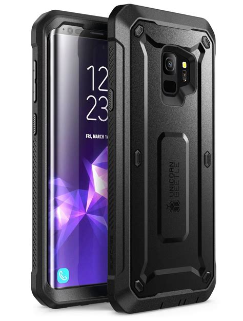 Supcase Galaxy S9 Case Full Body Rugged Holster Case With Screen Protector For 2018 Release