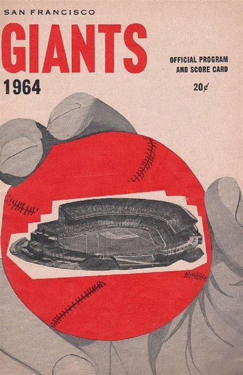 An Old San Francisco Giants Baseball Program