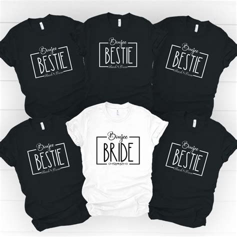 Bridal Party Shirts Bachelorette Shirts Bridal Shower Boujee Bride