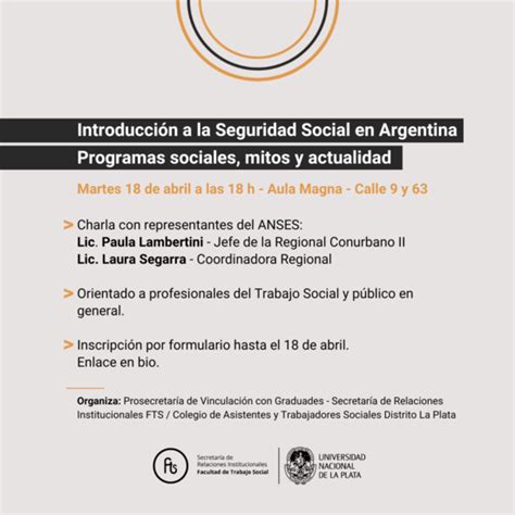 Objetivos Fts Facultad De Trabajo Social Unlp