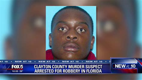 Clayton County Murder Suspect Arrested In Florida Youtube