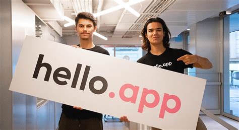 Álvaro Pintado el barcelonés de 19 años detrás de hello app