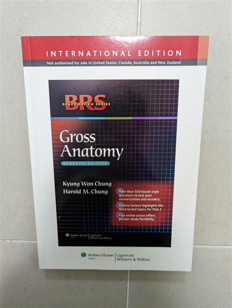 Gross Anatomy, Hobbies & Toys, Books & Magazines, Textbooks on Carousell