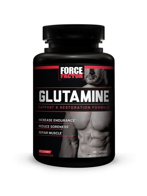 Force Factor Glutamine 180 Capsules Walmart