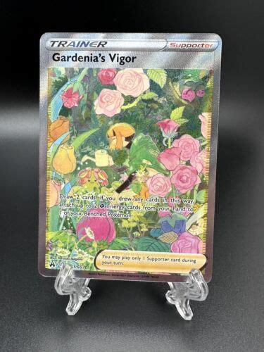 Pok Mon Tcg Gardenia S Vigor Crown Zenith Galarian Gallery Gg Gg