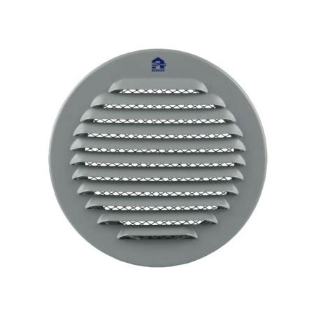 Renson 435 R Grille d évacuation ronde en aluminium Renson