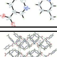 The Crystal Packing Of The Title Compound Showing Hydrogen Bonded