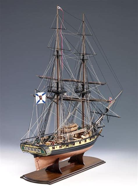 Mercury Russian Brig Ship Model Plans By Amati