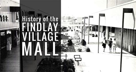 History of the Findlay Village Mall - Social Findlay