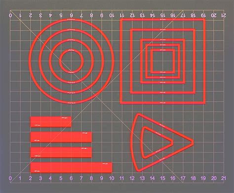 Buy Area Of Effect Spell Templates Set Of 15 Included Cube Cone