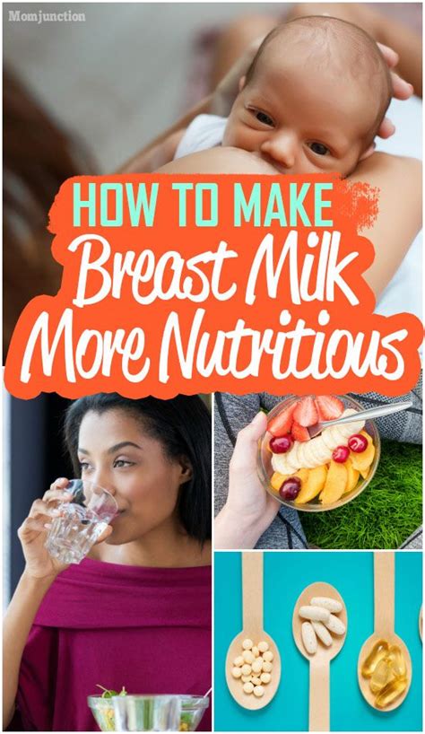 How To Make Breast Milk More Nutritious Artofit