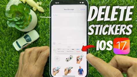 How to Delete Stickers in iPhone iOS 17 - YouTube