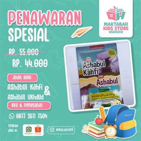 Jual Buku Anak Islami Murah Kisah Ashabul Kahfi Shopee Indonesia