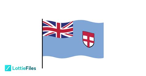 Fiji Flag Lottie Json Animation By Lottiejson Lottiefiles