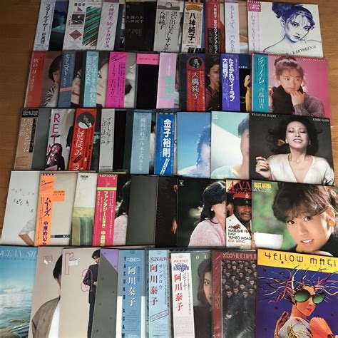 【傷や汚れあり】 まとめ出品 その⑨ シティポップ・アイドル系 45枚 中森明菜 大橋純子 八神純子 Ymoなど レコード 中古 現状品 邦楽