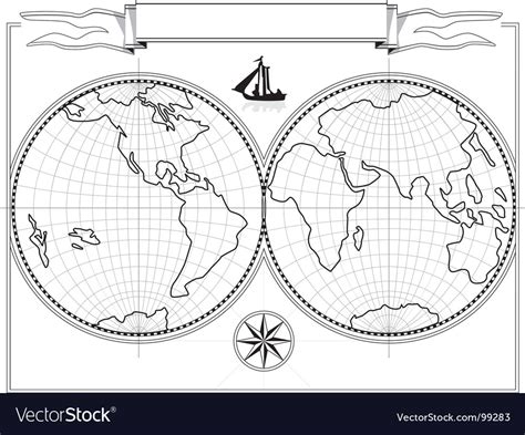 Map Royalty Free Vector Image - VectorStock