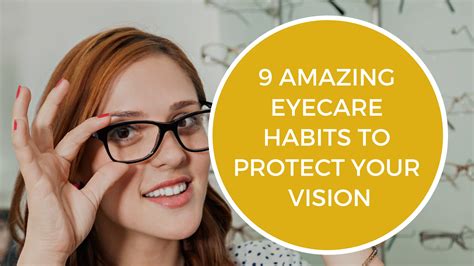 9 Amazing Eyecare Habits To Protect Your Vision Chadderton Opticians