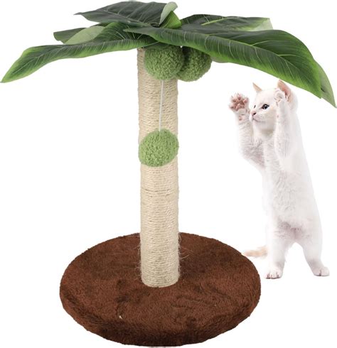 Cat Scratching Post Small Tree Cat Scratcher 15 Inches Tall Scratching Post With