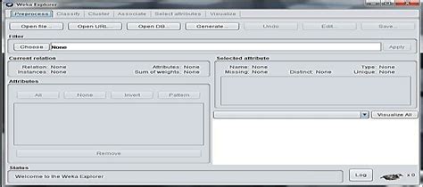 The Weka Explorer Interface The Interface Shown In Figure Supports