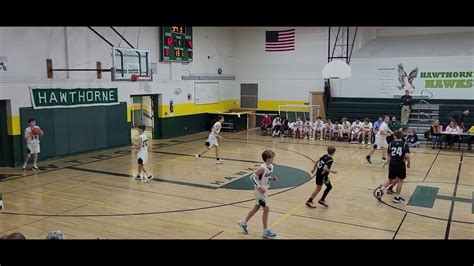 Alameda Hawthorne 7th Grade Boys Bball 1 30 2024 Youtube