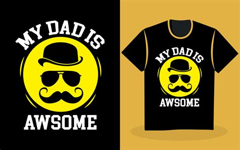 Father T Shirt Design Vector Behance