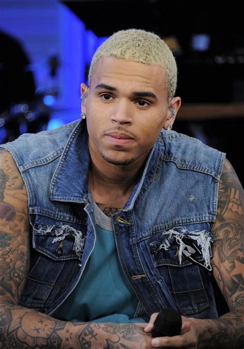 Chris Brown | Chris brown, Chris brown music, Men blonde hair