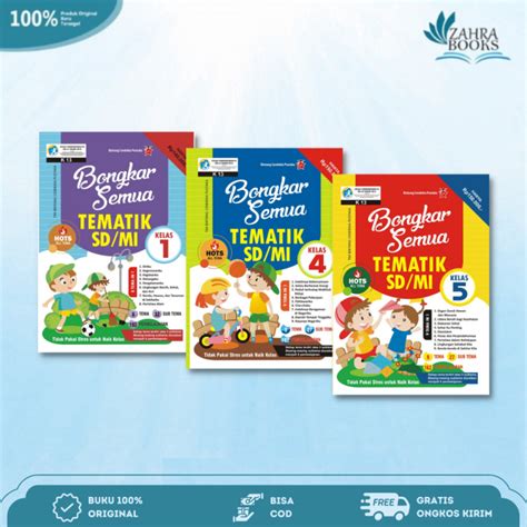 Kp Buku Bongkar Semua Tematik Sd Mi Kelas Lazada Indonesia