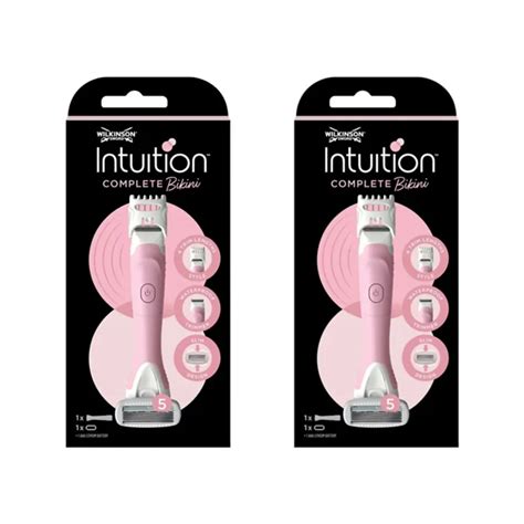 Pack Of Wilkinson Sword Intuition Complete Bikini Trimmer And Razor