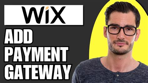 How To Add Payment Gateway In Wix Website Youtube