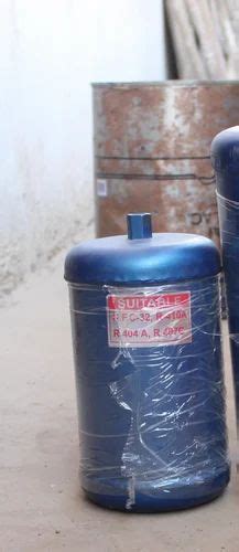 Mild Steel 2Kg R410 Empty AC Gas Cylinder 25 Psi 10Kg At Rs 300 Piece