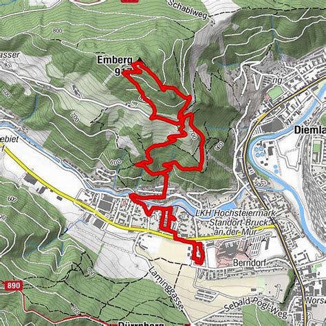 Bruck An Der Mur Lamingfeldsiedlung Kapfenberg Emberg Bergfex