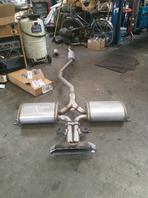 Honda Civic Si Exhaust System