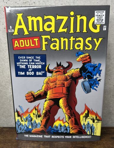 Amazing Fantasy Omnibus Marvel Stan Lee Steve Ditko First Spider Man