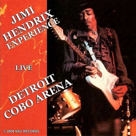 Live Cobo Arena In Detroit 1968 And 1969 2cd Oop De Jimi Hendrix Cd X 2 Chez Zorro800 Ref