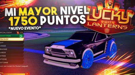 MI MAYOR NIVEL EN 1750 PUNTOS ROCKET LEAGUE YouTube