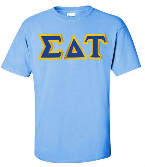 2499 Sigma Delta Tau Custom Twill Tee Sale 2499 Greek Gear®