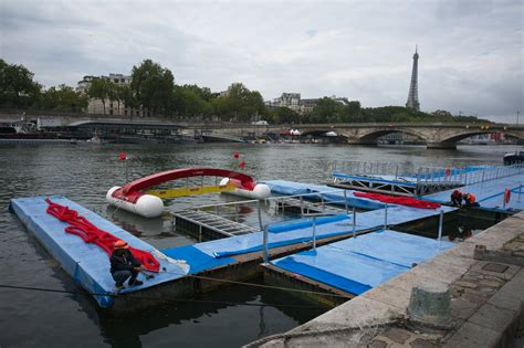 JO 2024 L épreuve test de natation finalement annulée à cause de la