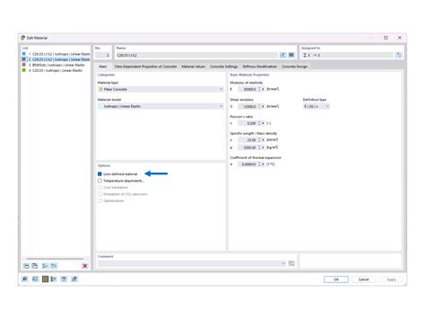 FAQ 005388 How Can I Activate The Design With Steel Fiber Reinforced