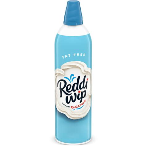 Reddi Wip Fat Free Whipped Topping Keto Friendly 13 Oz