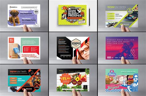 100 Flyer Templates Bundle Psd Ai And Vector Brandpacks